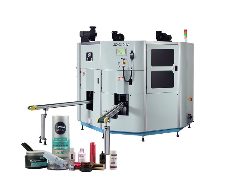 Servo Driven Three-Color Screen Printing Machine, JS-310UV