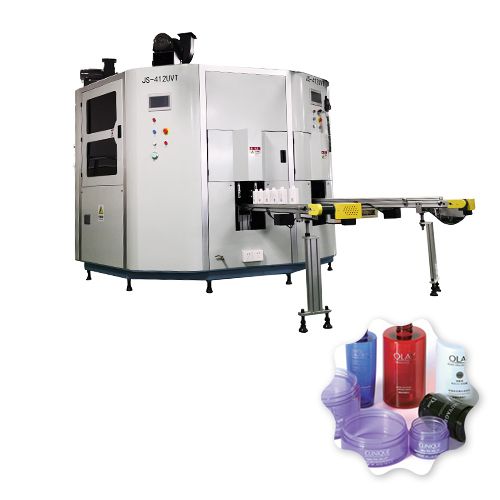 Servo Driven Four-Color Screen Printing Machine, JS-412UVT